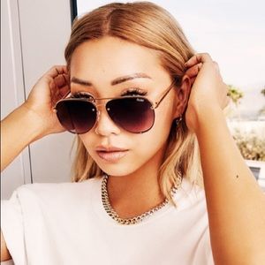 Nwt “high key rimless” quay sunnies😎